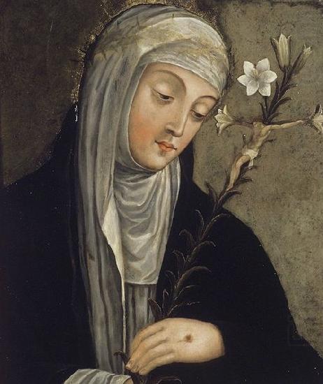 St Catherine of Siena, unknow artist